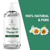 500ML Greenika Eucalyptus Massage Oil