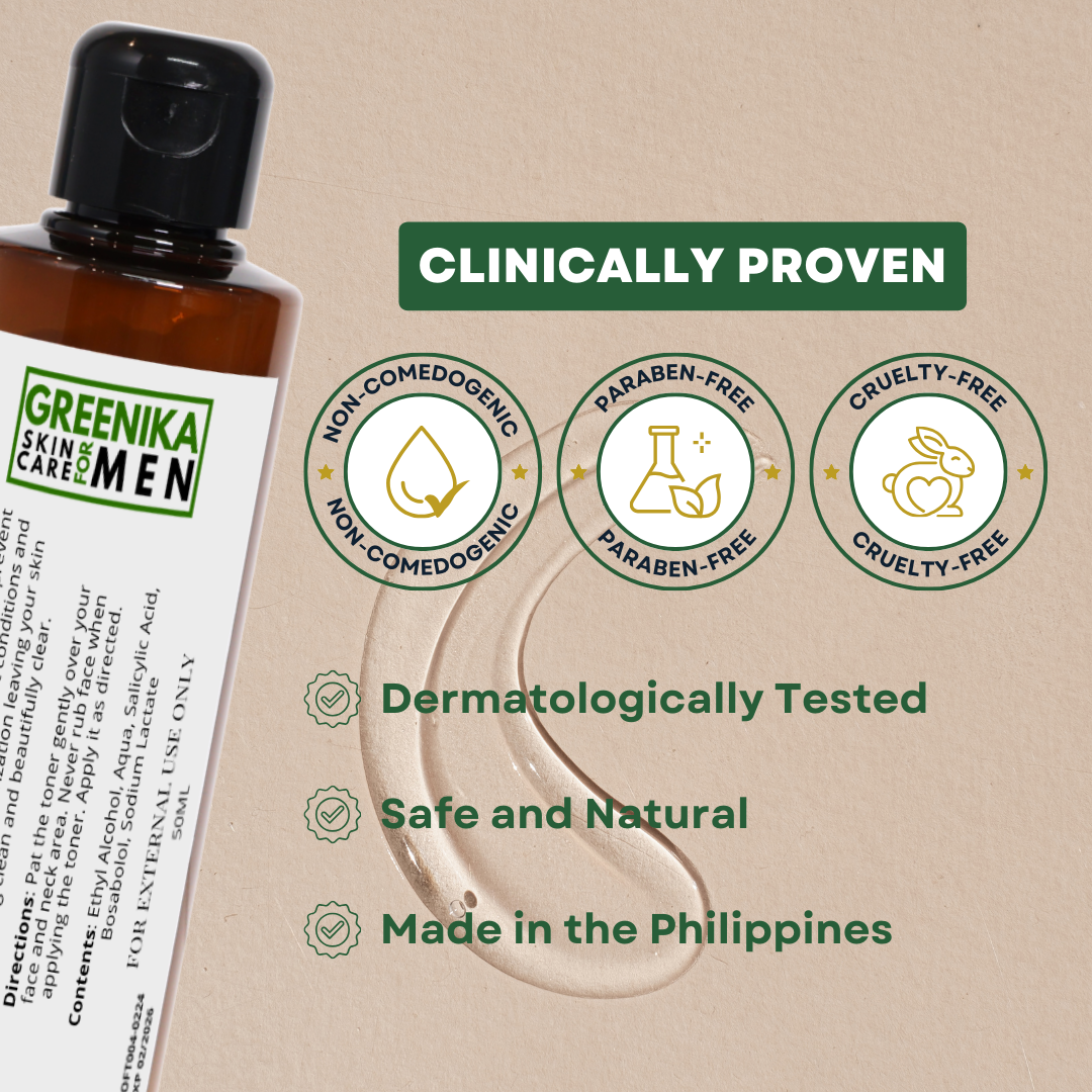 Greenika For Men Oil Control Facial Toner