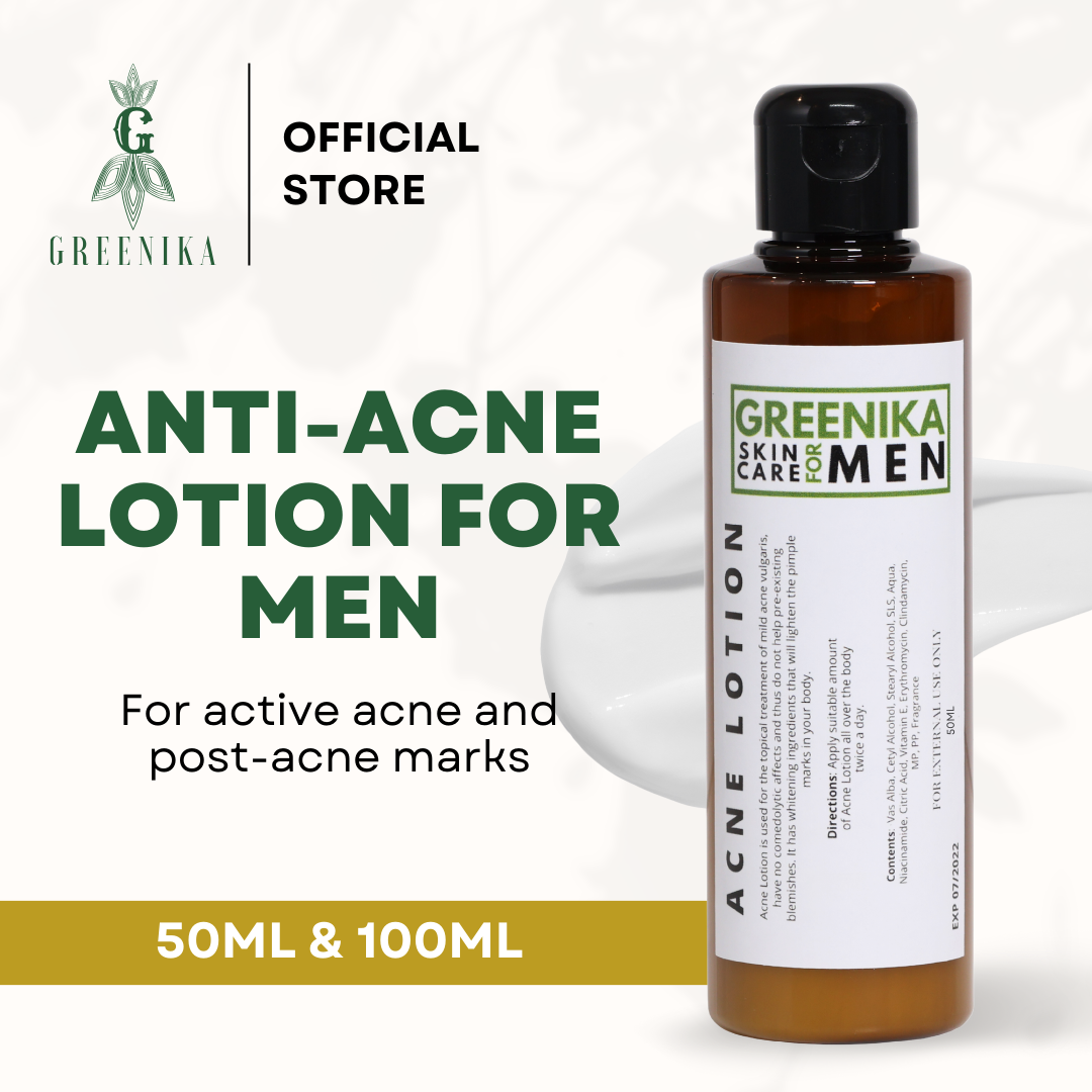 Greenika For Men Body Acne Healing Lotion