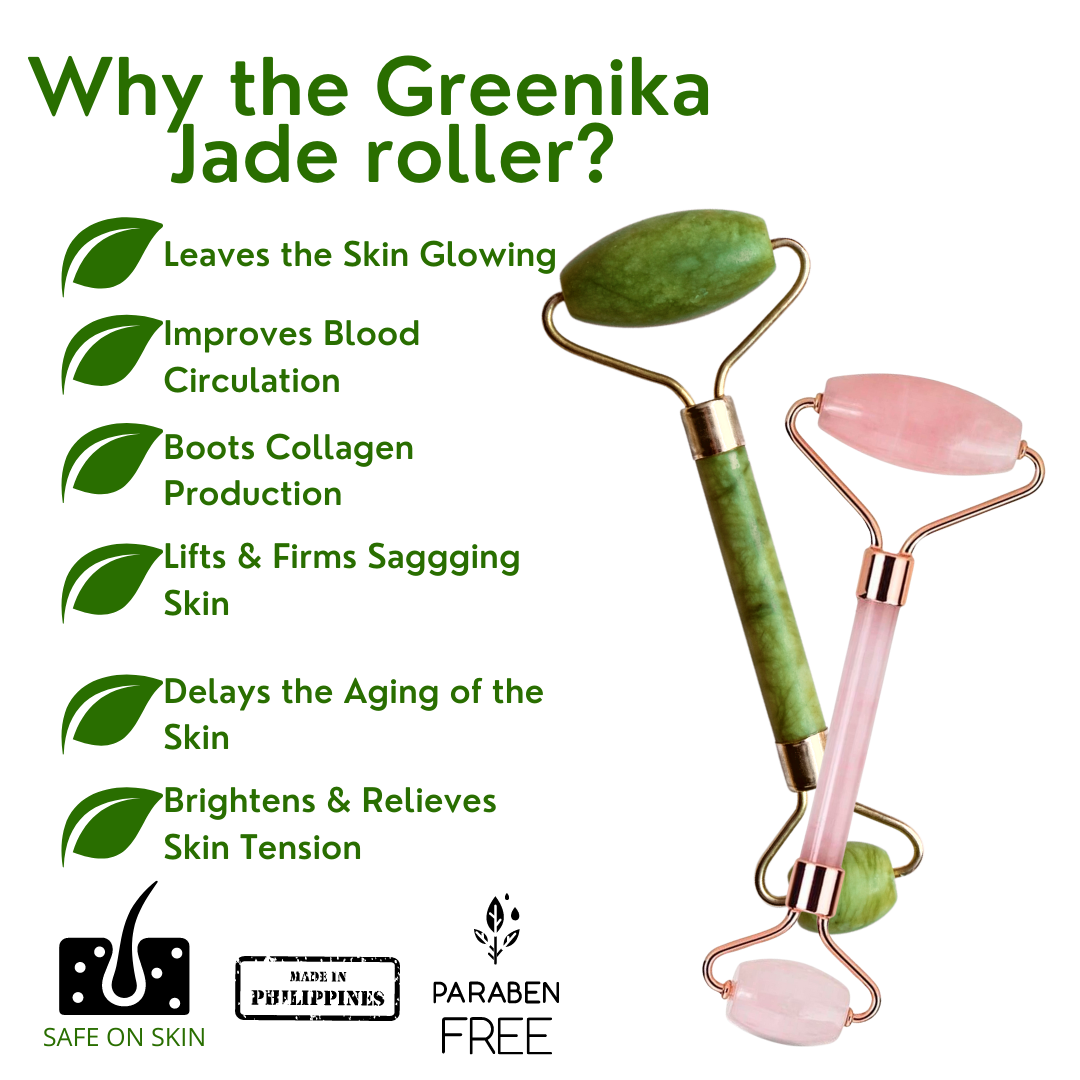 Greenika Rose Quartz Roller