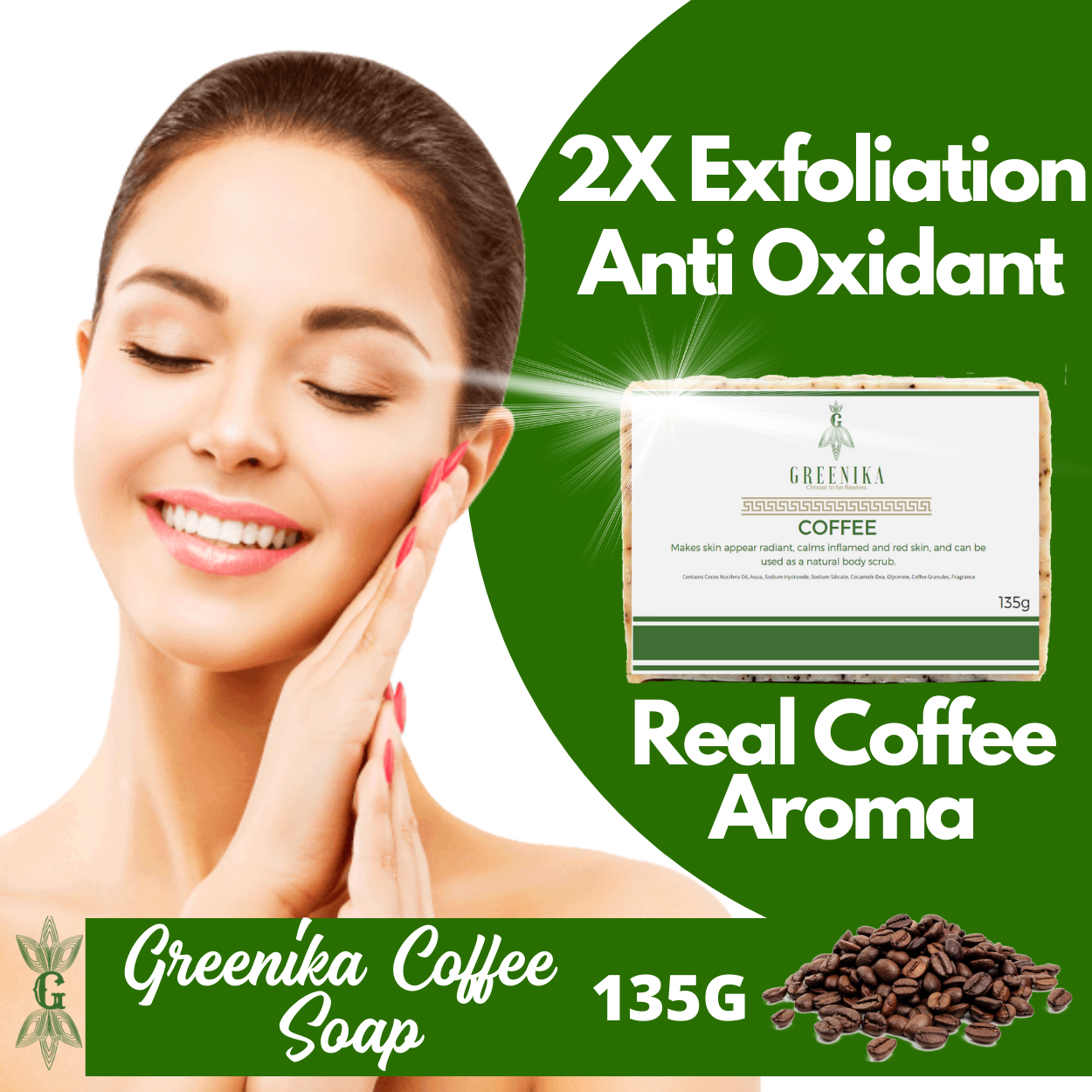 Greenika Organic Coffee Soap