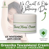Greenika DeoWhite Cream Tawas Mansi Whitening Cream