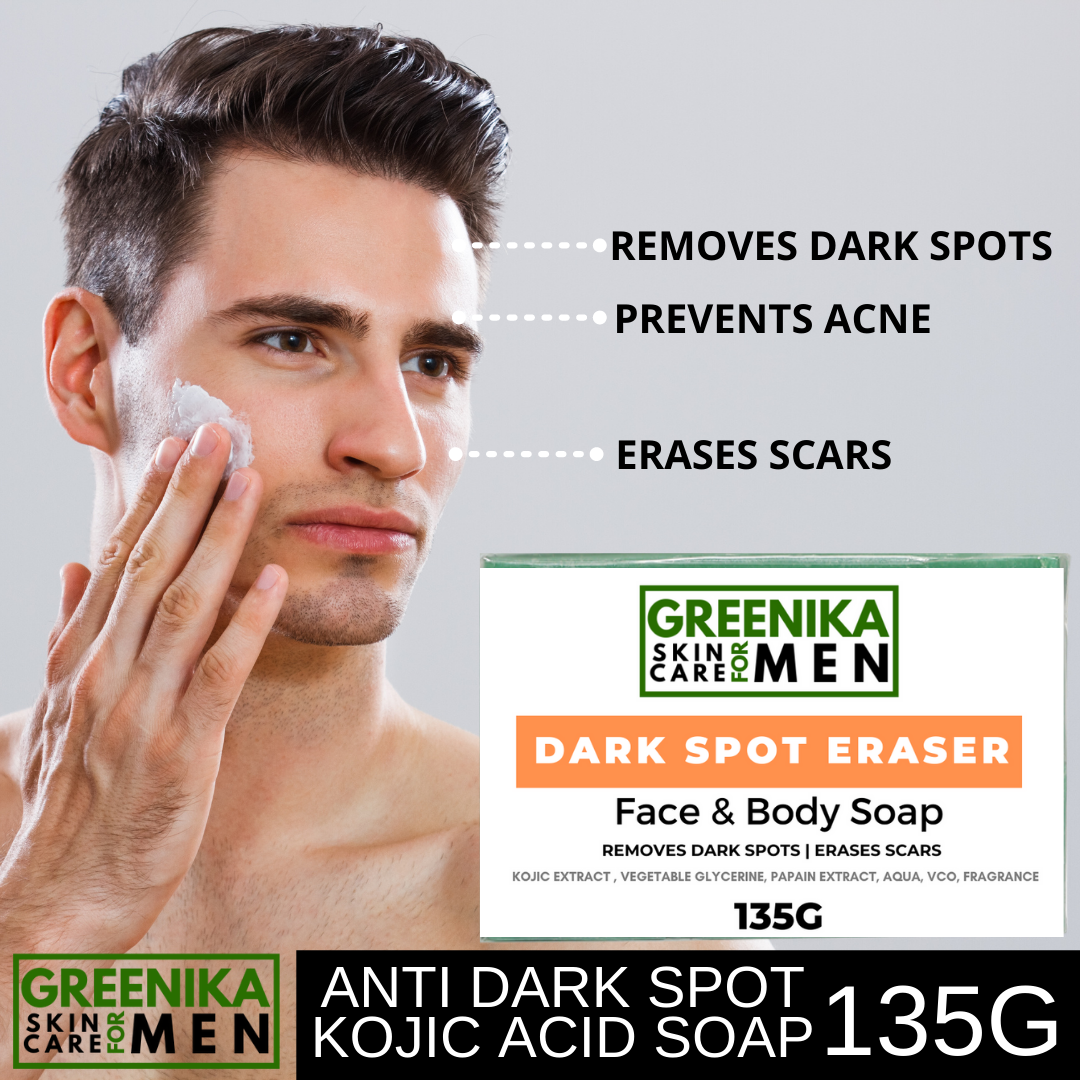 Greenika For Men Kojic Acid Soap