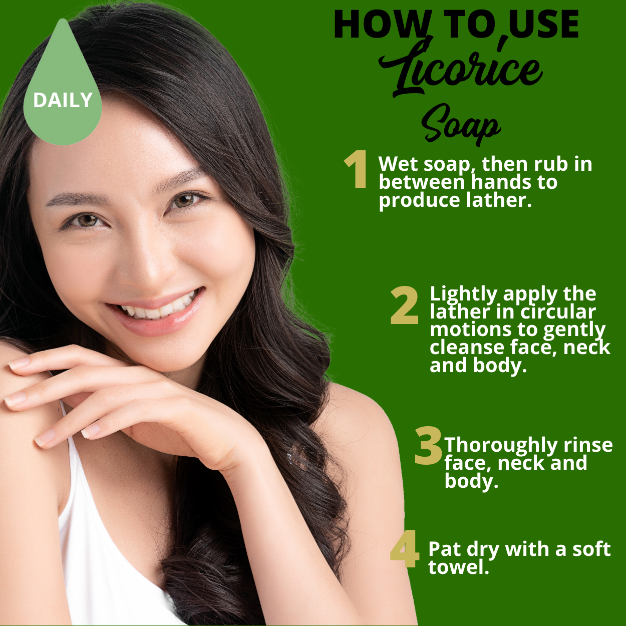 Greenika Organic Licorice Soap