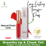 Greenika Vegan Tints Water Stain Lip and Cheek Tint