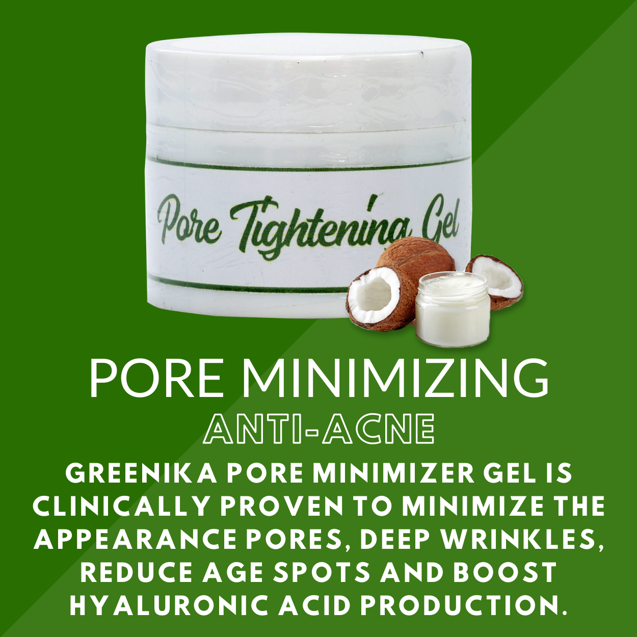 Greenika Pore Tightening Minimizer Gel Facial Moisturizer