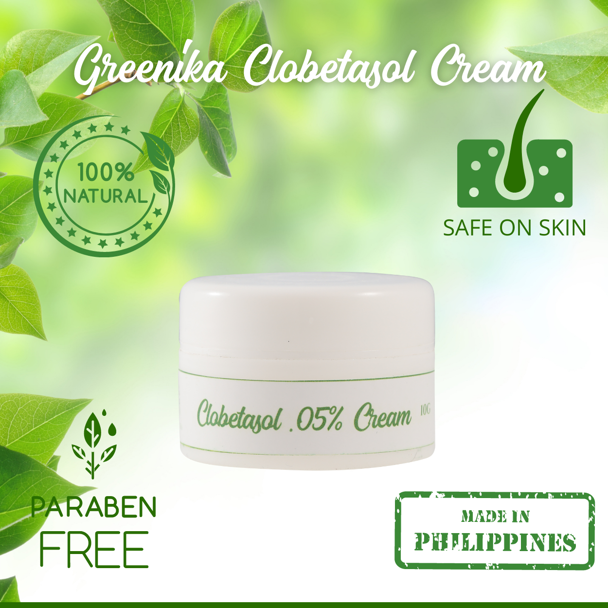 Greenika .05% Clobetasol Cream