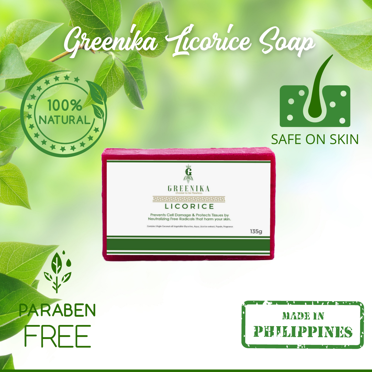 Greenika Organic Licorice Soap