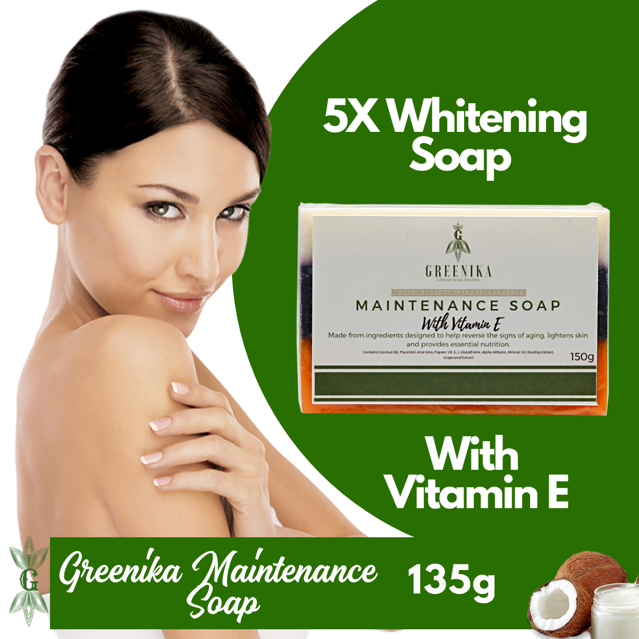 Greenika Maintenance Soap with Vitamin E