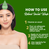 Greenika Retinol Facial Wash