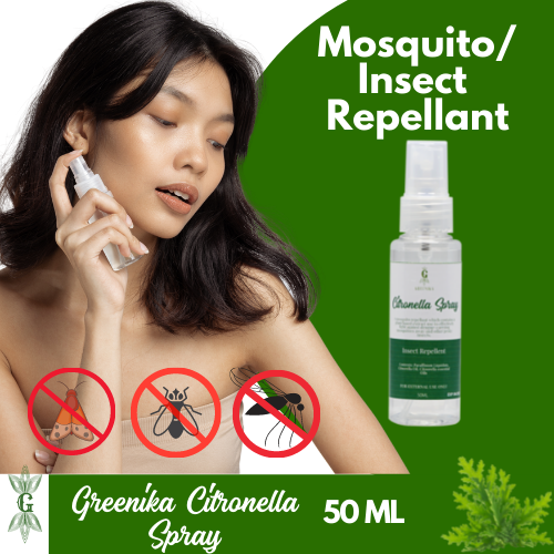 Greenika Organic Citronella Spray Insect Repellant