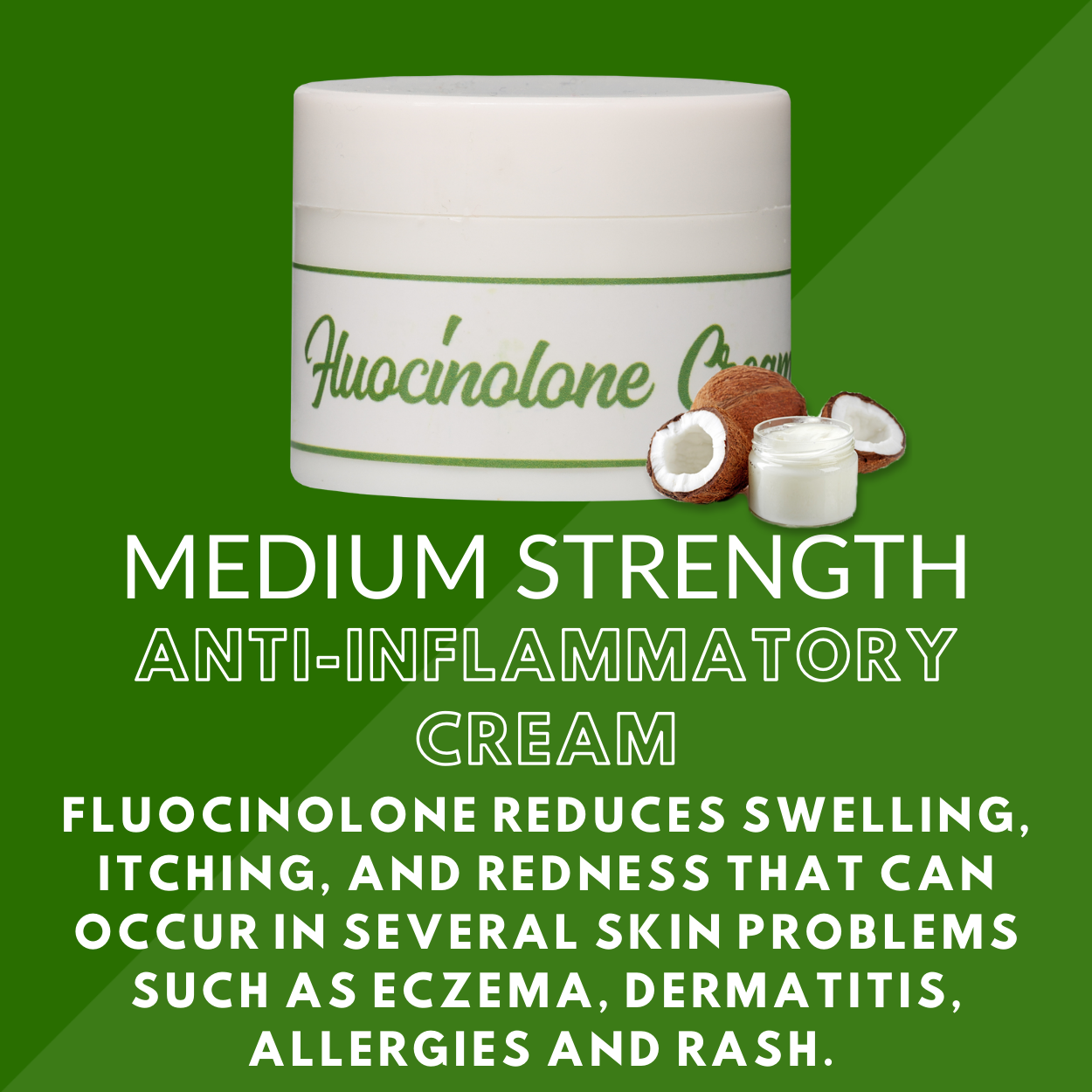 Greenika Fluocinolone Anti-Inflammatory Cream