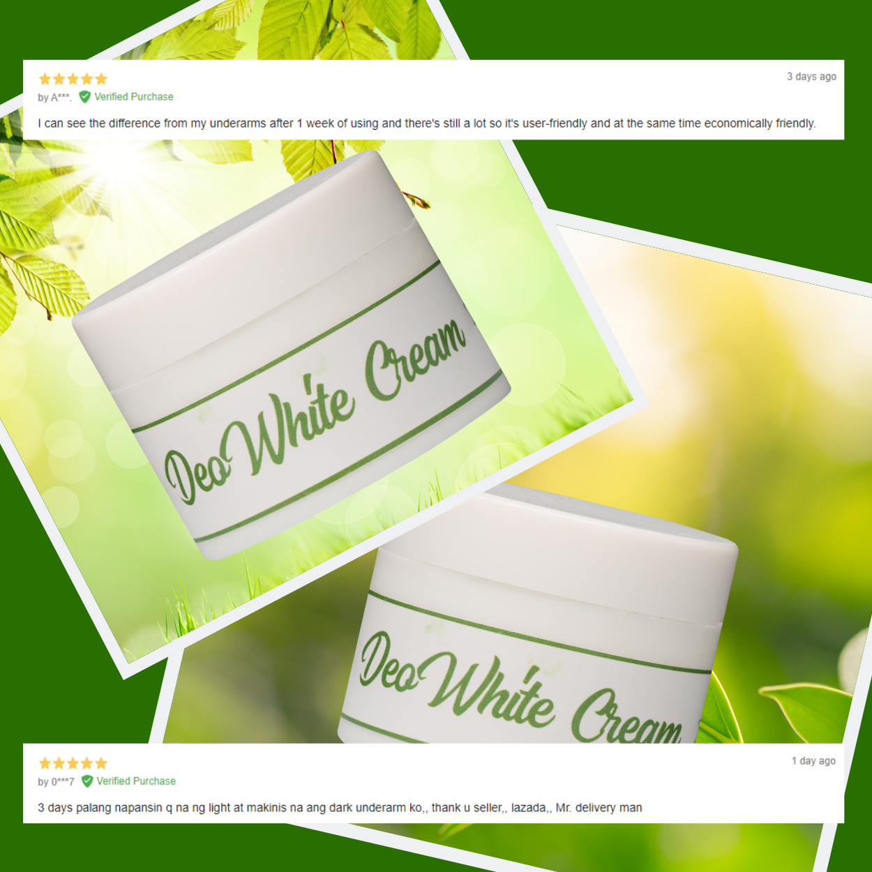 Greenika DeoWhite Cream for Whiter Armpits