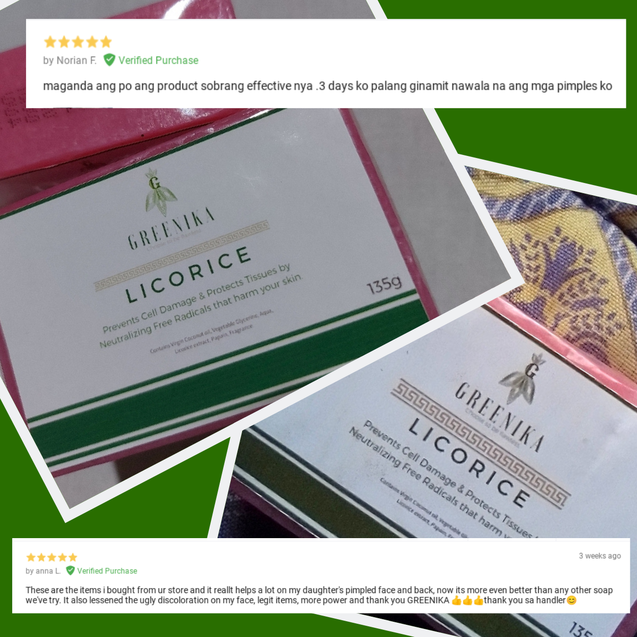 Greenika Organic Licorice Soap