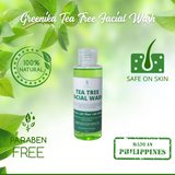 Greenika Tea Tree Anti Acne Facial Cleanser