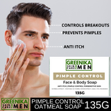 Greenika For Men Oatmeal and Honey Soap