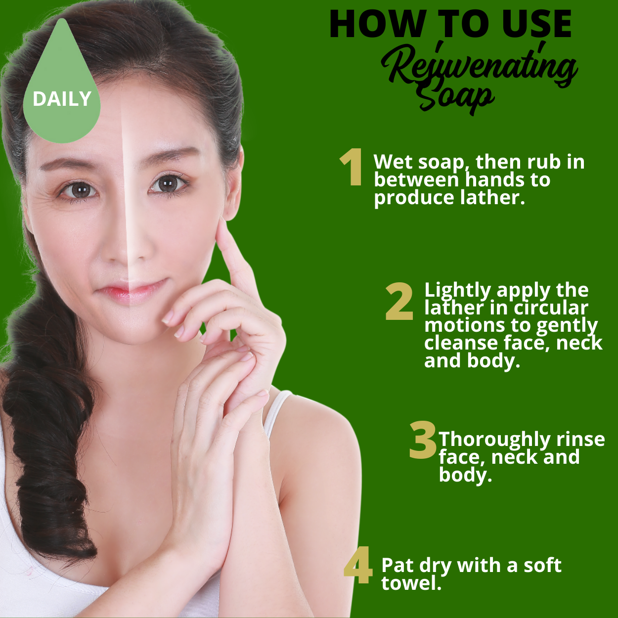 Greenika Premium Organic Rejuvenating Soap