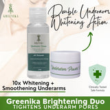 Greenika Underarm Cream & Underarm Serum Duo